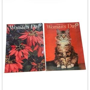 Vintage 1940’s magazines bundle of two Women’s Day VGT nostalgic reads